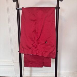 Brooks Brothers Chinos Cotton Red